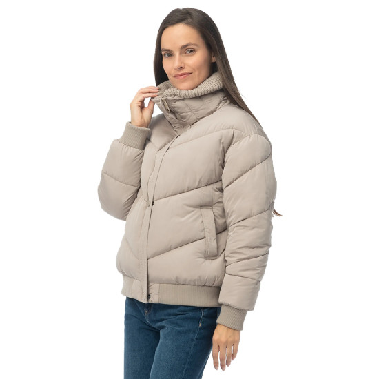 Guess Γυναικείο μπουφάν Dora Detachable Knit-Collar Puffer
